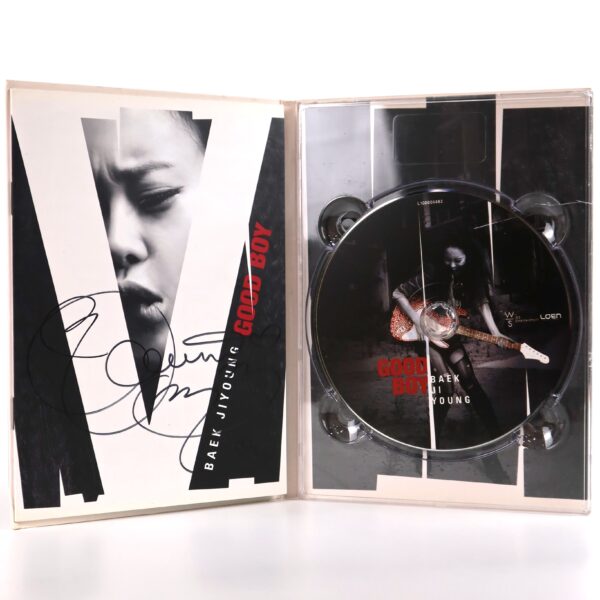 Baek Ji Young - Good Boy Signed Autographed CD Album 2012 K-Pop Z Young