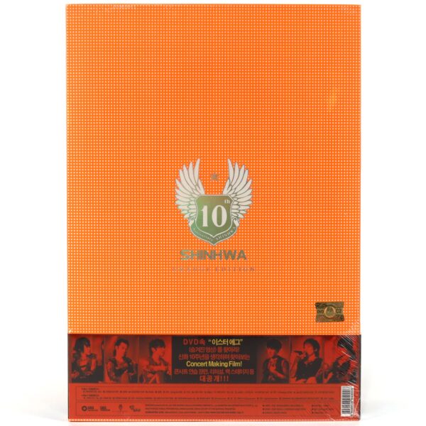 Shinhwa - 10th Anniversary Orange Edition DVD Photobook Sealed K-Pop 2008