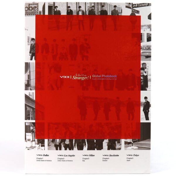 Vixx - Hello Stranger! Global Photobook DVD Polaroids Complete Set 2014