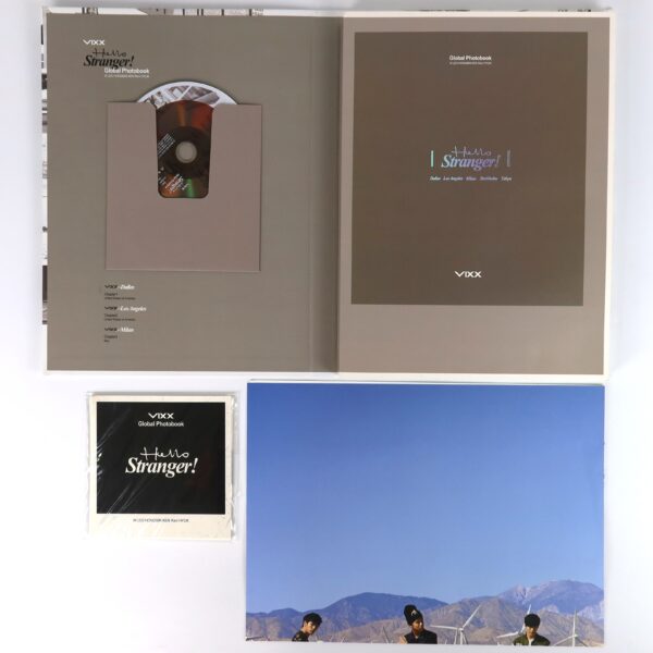 Vixx - Hello Stranger! Global Photobook DVD Polaroids Complete Set 2014