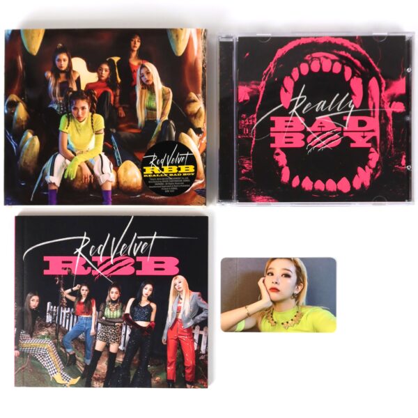 IMG_8691 Red Velvet - RBB 5th Mini Album CD + Seulgi Photocard Promo 2018 Really Bad Boy