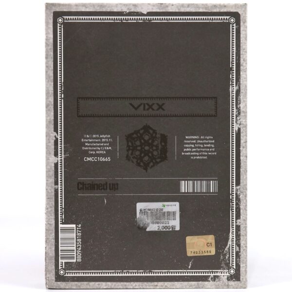 Vixx – Chained Up [Freedom Ver.] 2nd Album CD No PC K-Pop 2015 [read]