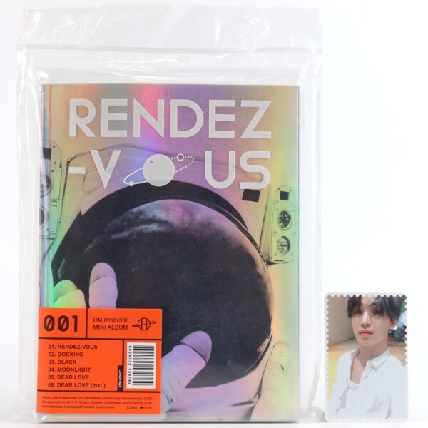 Lim Hyunsik - Rendez-Vous Album CD Photocard BTOB K-Pop 2019 Hyun Sik 3