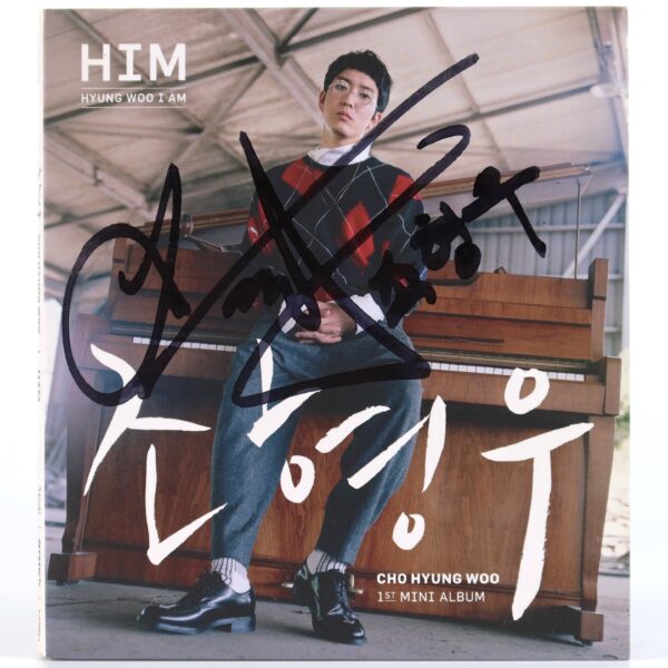 Cho Hyung Woo - Him 1st Mini Album Signed Autographed CD Promo 2014 Indie K-Pop
