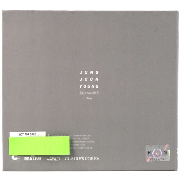 Jung Joon Young - Sympathy Album Signed Autographed CD Promo 2016 K-Pop Rock