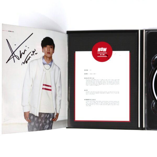 NOM - Kidding Me Pages Signed Autographed CD Album K-Pop 2015