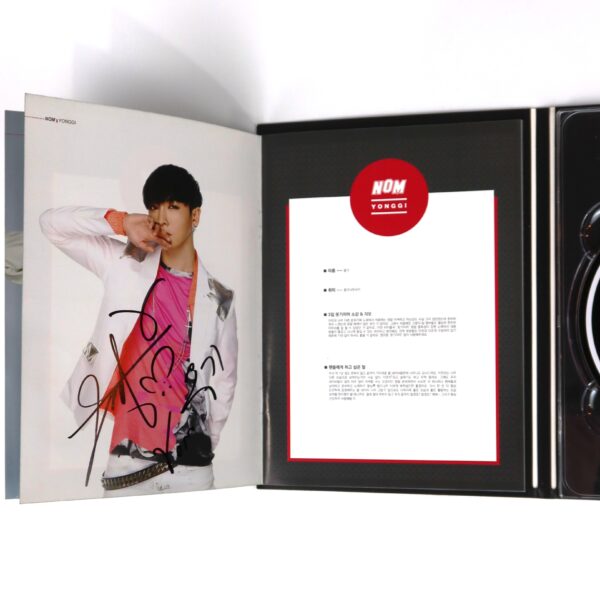 NOM - Kidding Me Pages Signed Autographed CD Album K-Pop 2015