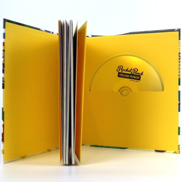 Rocket Punch - Yellow Punch 4th Mini Album Signed Autographed CD Promo 2022