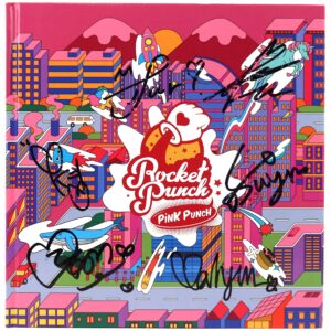 Rocket Punch - Pink Punch 1st Mini Album Signed Autographed CD Promo 2019