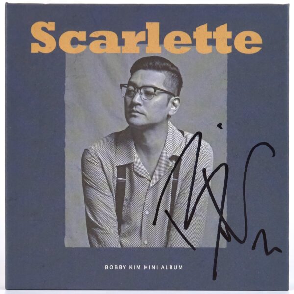 Bobby Kim - Scarlette Mini Album Signed Autographed CD Promo K-Pop 2019