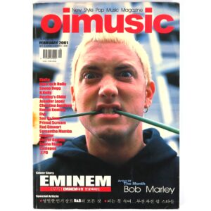 Eminem in Oimusic Magazine Korea February 2001 Christina Aguilera