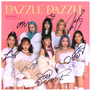 Weki Meki - Dazzle Dazzle Signed Autographed CD Single Album Promo K-Pop 2020