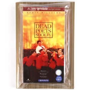 Dead Poets Society (1989) Korean Sealed VHS [NTSC] Korea Education Set