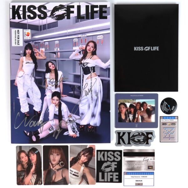 Kiss of Life - 224 [Magazine Ver.] 4th Mini Album Signed CD Promo 2025