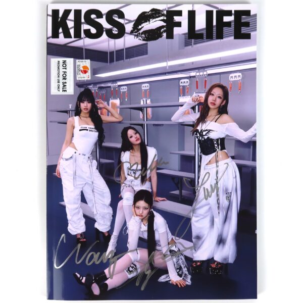 Kiss of Life - 224 [Magazine Ver.] 4th Mini Album Signed CD Promo 2025