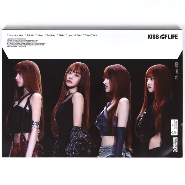 Kiss of Life - 224 [Magazine Ver.] 4th Mini Album Signed CD Promo 2025