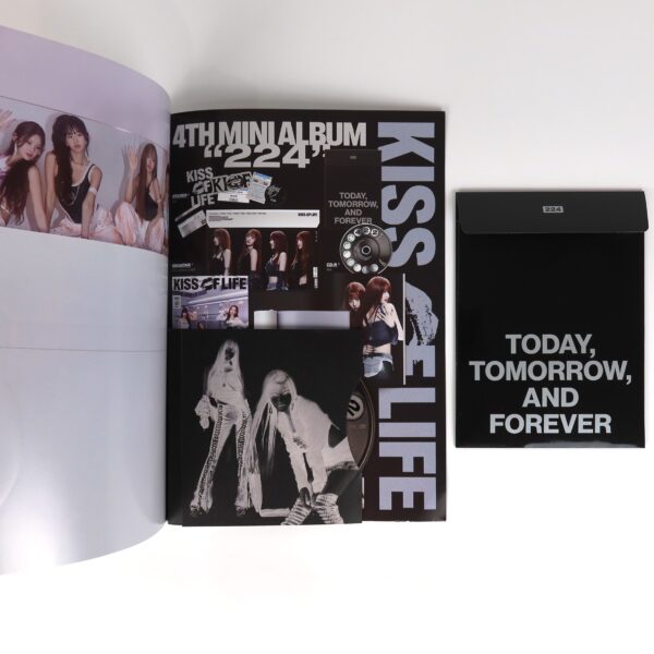 Kiss of Life - 224 [Magazine Ver.] 4th Mini Album Signed CD Promo 2025