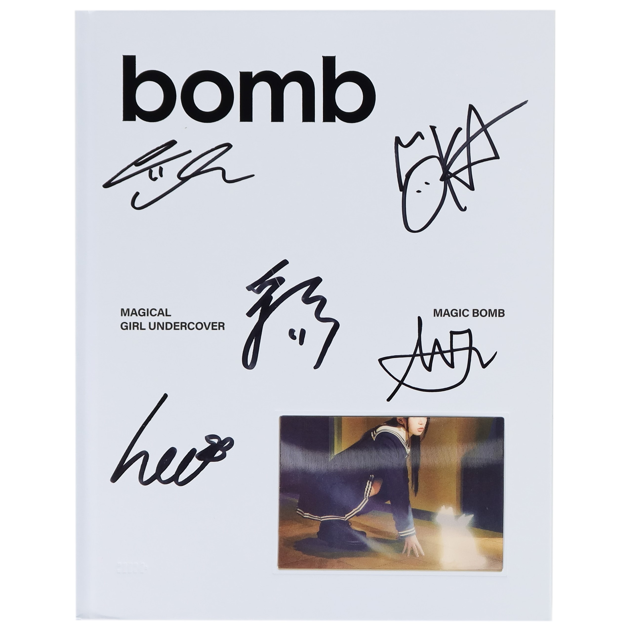 Illit - Bomb [Magic Bomb Ver.] 3rd Mini Album Signed Autographed CD ...