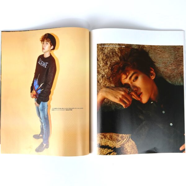 Exo Baekhyun in Nylon Magazine Korea October 2016
