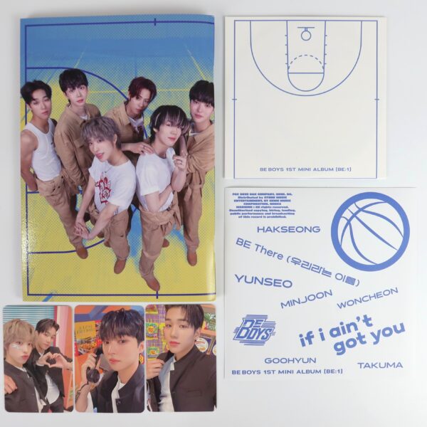 Be Boys - BE:1 [Ground Ver.] 1st Mini Album Signed CD Promo 2025