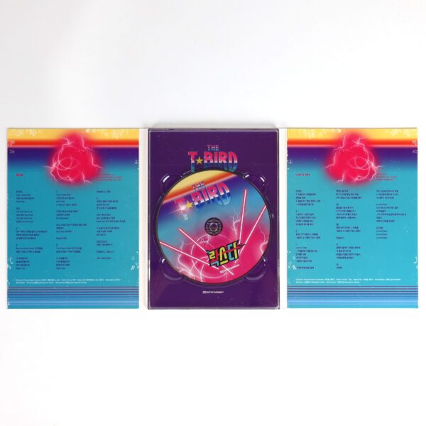 The T-Bird - Rock Star 1st Single Signed Autographed CD Album Promo K-Pop 2019