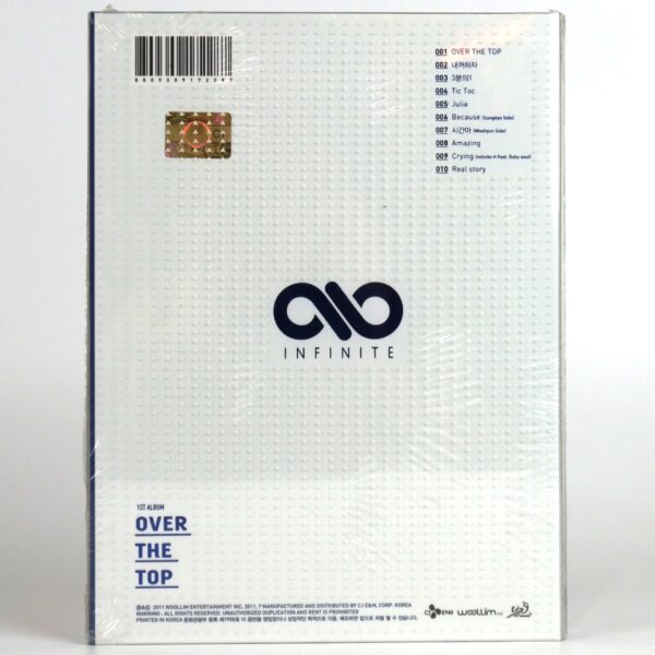 IMG_0423 Infinite - Over The Top 1st Album CD Sealed K-Pop 2011