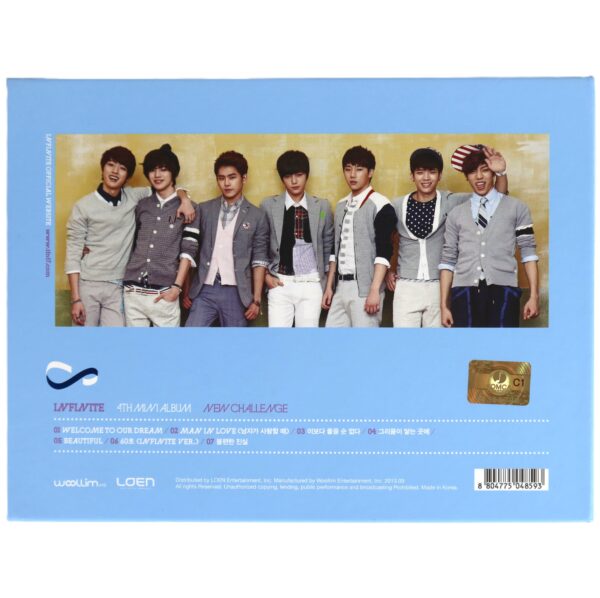 Infinite - New Challenge 4th Mini Album CD 2013 K-Pop