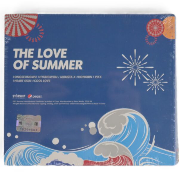 The Love Of Summer Pepsi Sealed Promo CD Monsta X Vixx 2019