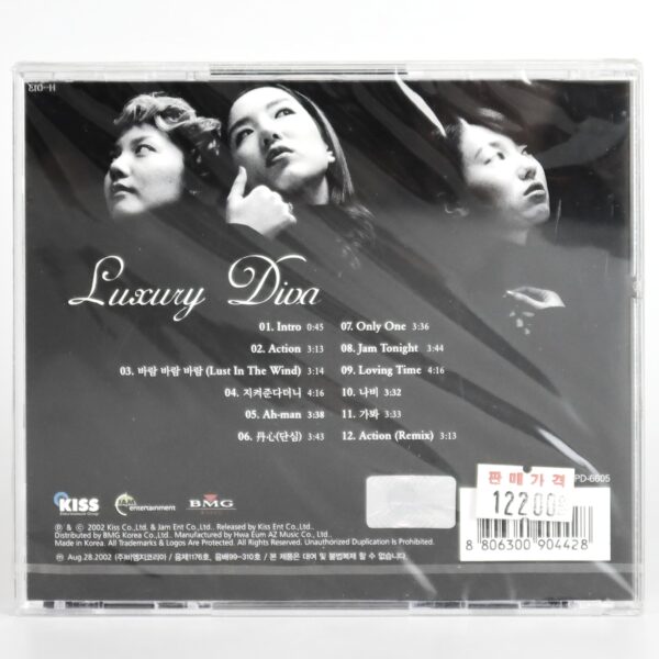Diva - Luxury Diva 6th Album Sealed CD K-Pop 2002