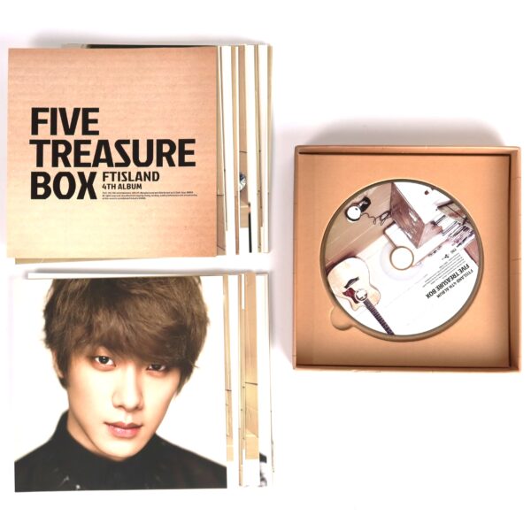 FTIsland - Five Treasure Box Signed Autographed CD Album 2012 K-Pop