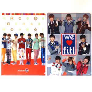 Infinite Set of 2 Promotional Files: Elite We Love Fit & Natuur Pop