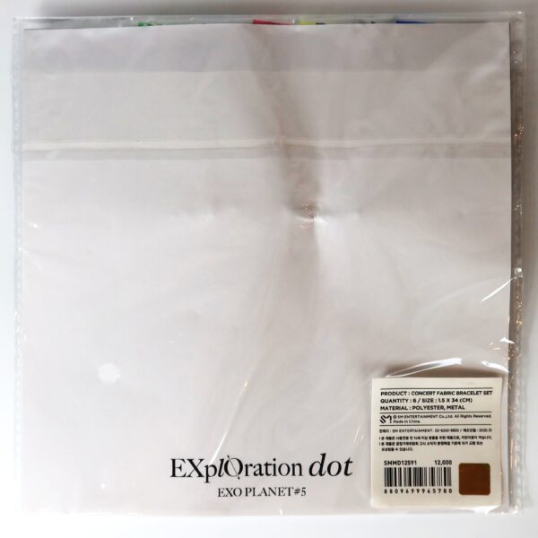 Exo Planet #5 Exploration Dot Concert Fabric Bracelet Set 2020