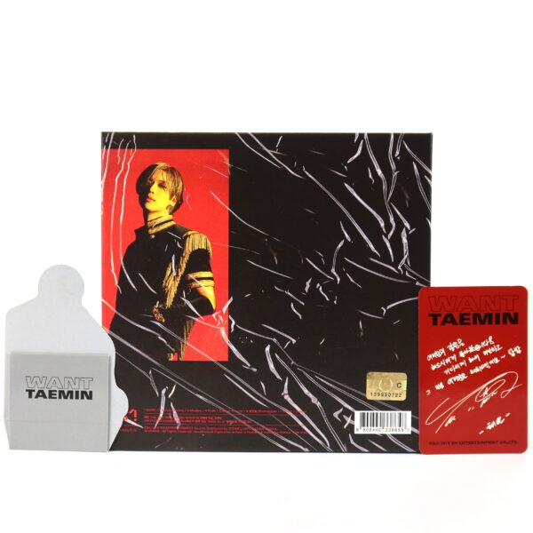 Taemin - Want [More Ver.] 2nd Mini Album CD + Photocard 2019 Shinee 1