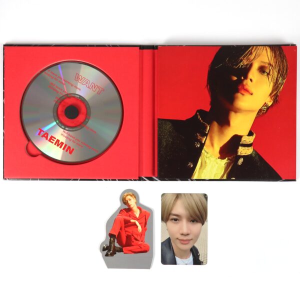 Taemin - Want [More Ver.] 2nd Mini Album CD + Photocard 2019 Shinee 1