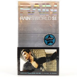 Rain - Rain's World Special Edition SE 4th Album CD + DVD 2006 Bi