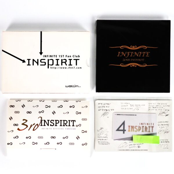 IMG_1646 Infinite Inspirit Fanclub 1st, 2nd, 3rd and 4th Gen Goods Lot Set Rare