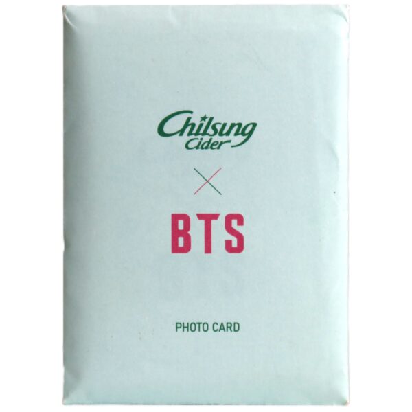 Chilsung Cider x BTS Photo Card Photocard Complete Set of 7