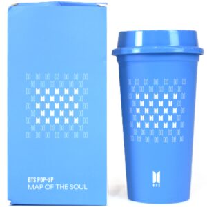 BTS Map Of The Soul Pop-Up Reusable Tumbler 530 ml Blue