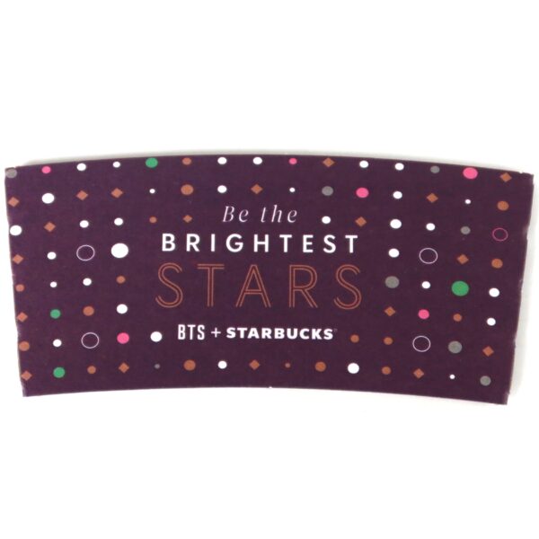 IMG_1876 BTS + Starbucks The Brightest Stars Cup Holder Set of 3