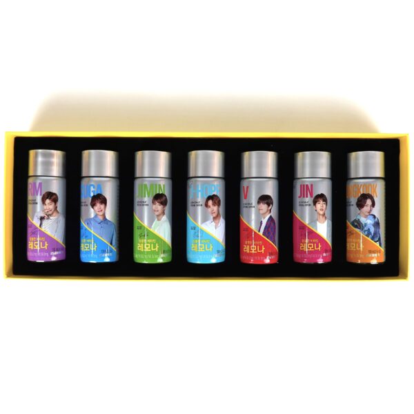 BTS x Lemona Special Edition Empty Bottle Complete Set