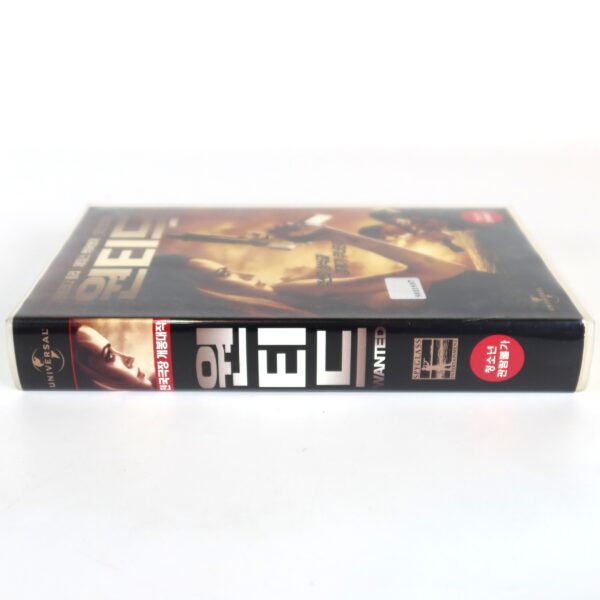 Wanted (2008) Korean Late VHS Rental [NTSC] Korea Angelina Jolie