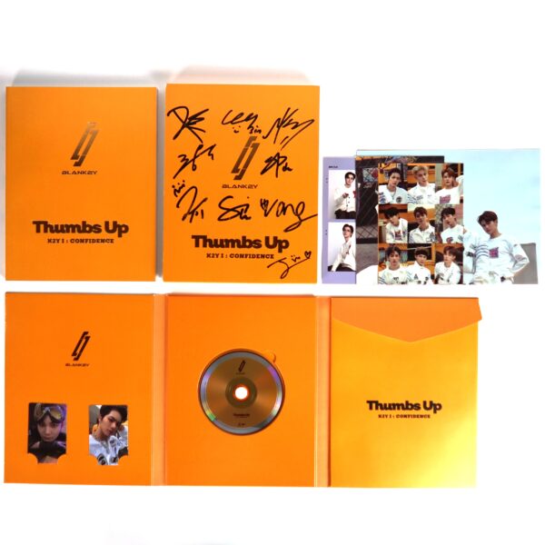 BLANK2Y - K2Y I : Confidence [Thumbs Up] Signed Album CD Promo 2022 Blankey