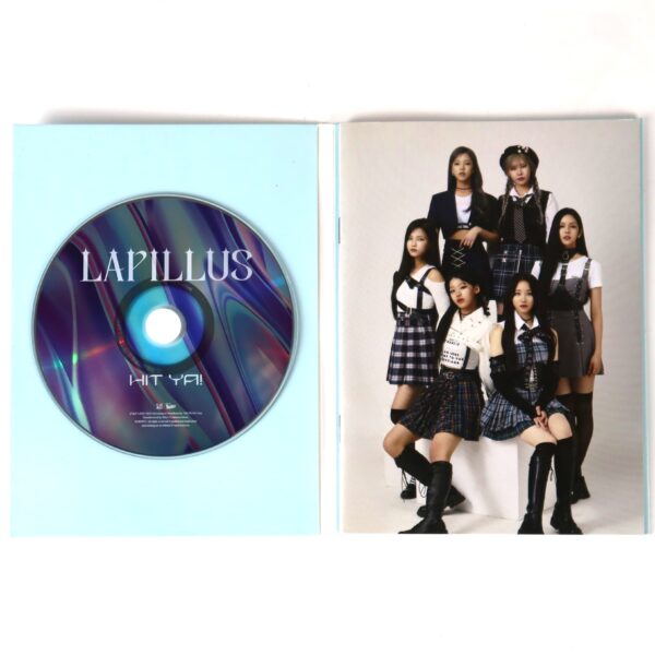 Lapillus - Hit Ya! Signed Autographed CD Album Slim Promo K-Pop 2022