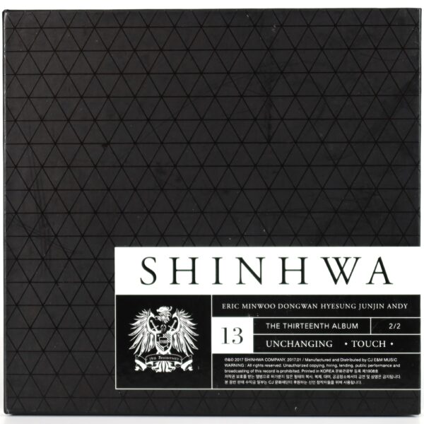 Shinhwa - Unchanging Signed Autographed Promo CD Album K-Pop 2017