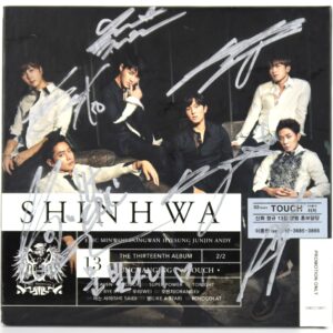 Shinhwa - Unchanging Signed Autographed Promo CD Album K-Pop 2017
