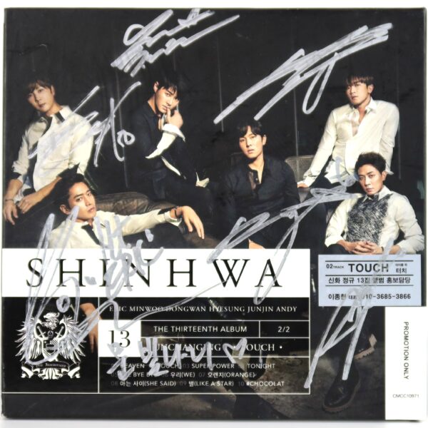Shinhwa - Unchanging Signed Autographed Promo CD Album K-Pop 2017