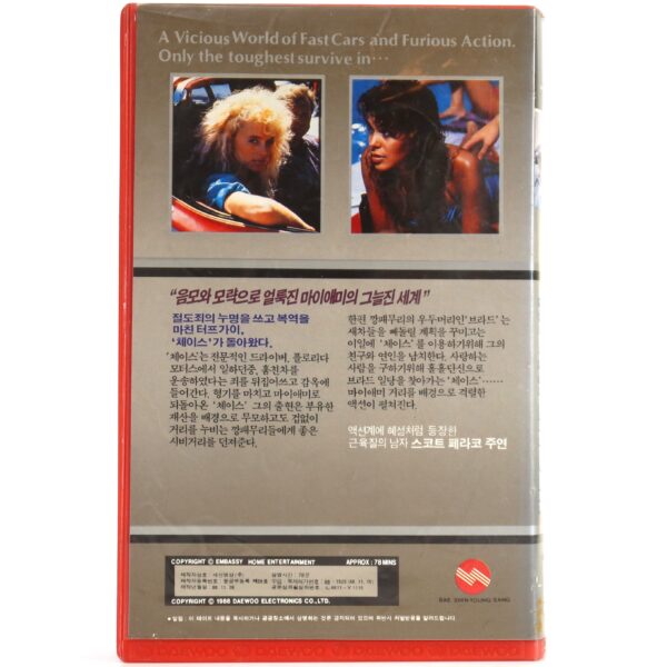 Nasty Hero (1987) Korean VHS Rental [NTSC] Korea Action Sleaze The Avenger
