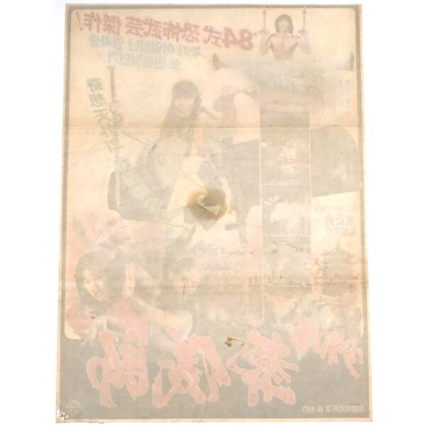 The Undertaker in Sohwa Province (1983) Vintage Korean Movie Poster Korea
