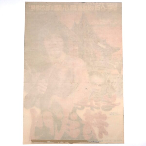 Bruce and Shaolin Kung Fu 2 (1977) Vintage Korean Movie Poster Korea Bruce Le