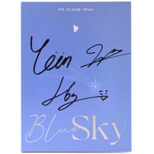 BDC - Blue Sky 1st Single Album Signed Autographed CD Promo 2022 Boys Da Capo